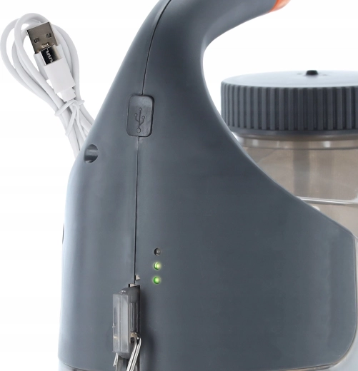 Utilisation confortable sur batterie avec charge USB