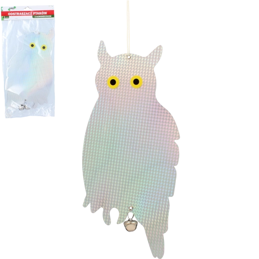 Lot de 2 effaroucheurs d’oiseaux avec clochette