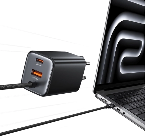Charge rapide 65 W avec GaN et PD