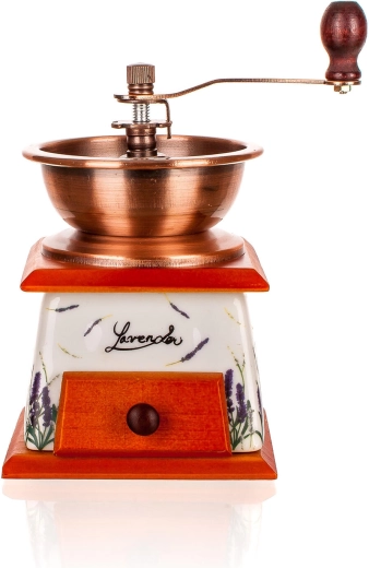 Motif LAVENDER stylé et trémie métallique résistante