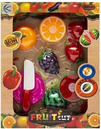 Fruits et légumes – set à découper avec accessoires - 1 pièce