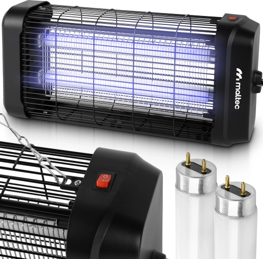 MalTec lampe anti-insectes MasterKiller 20W 2-en-1 3800V