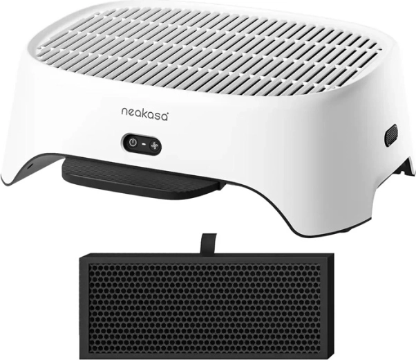 Neakasa AirStep – marchepied pour litière pour chat avec absorbeur d’odeurs
