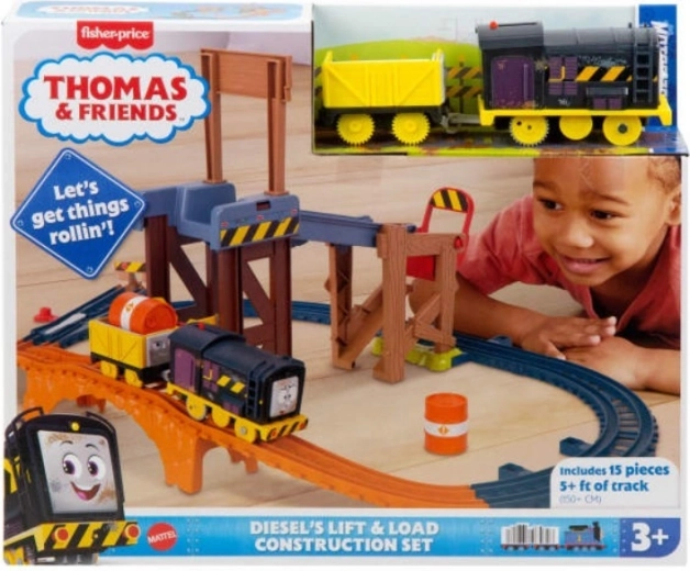Base Diesel sur le chantier avec Thomas et ses amis
