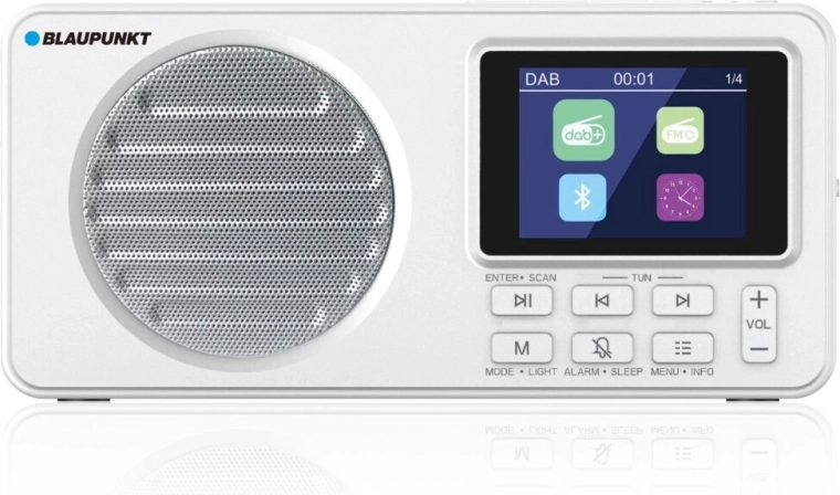 Radio numérique portable Blaupunkt DR6 blanche