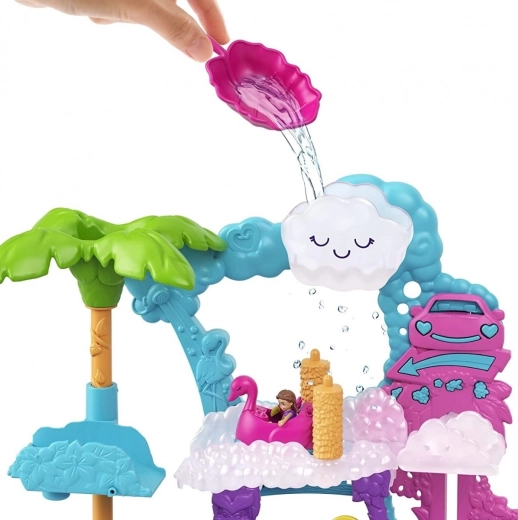 Jeu d’eau magique et changement de couleur