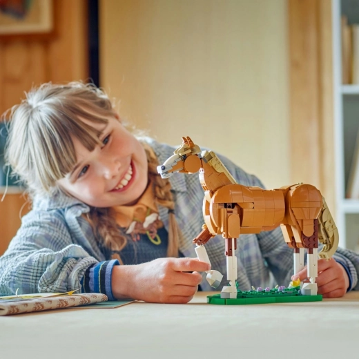 Jeu créatif avec des animaux