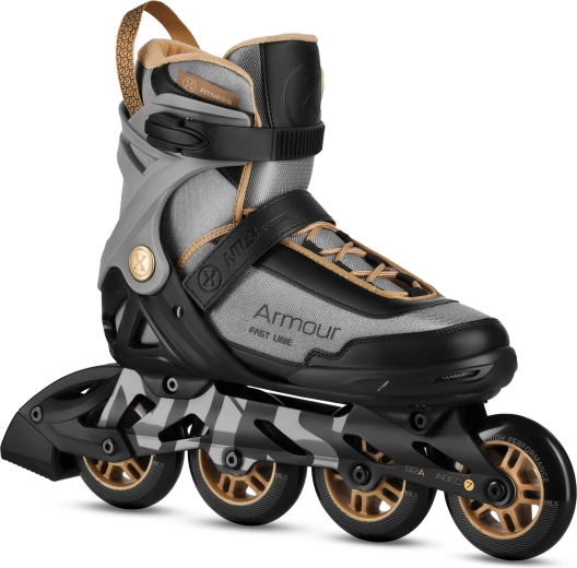 Rollers en ligne NILS Extreme Armour gris – 39