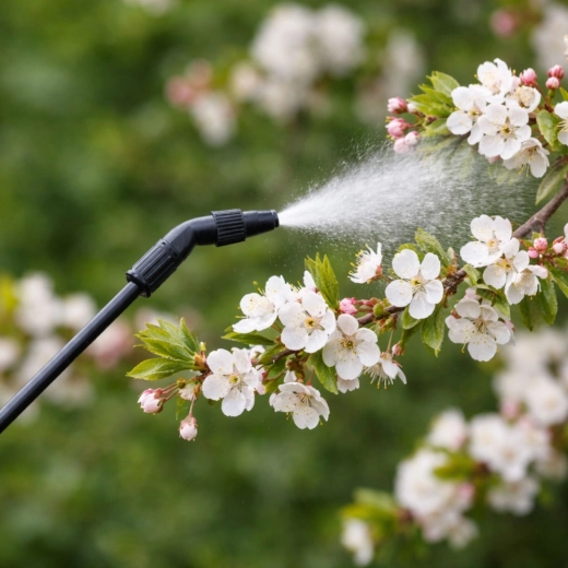 Réglage précis de la pulvérisation