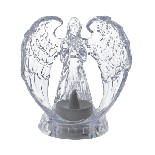 Ange transparent comme décoration élégante