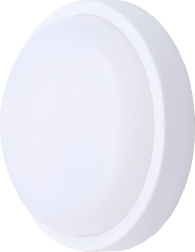 Solight luminaire LED rond extérieur et intérieur 20 W, 1500 lm, 4000 K, IP54, 20 cm