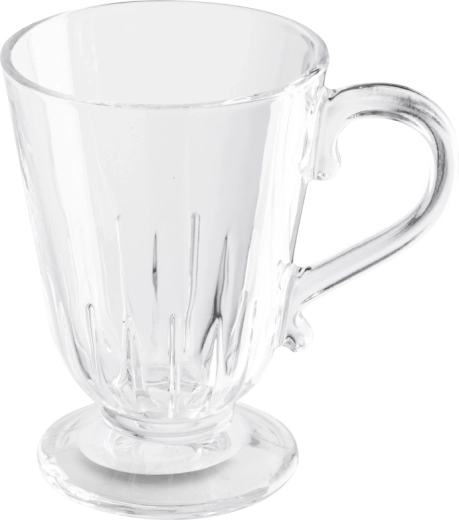 Mug élégant sur pied pour un service stylé