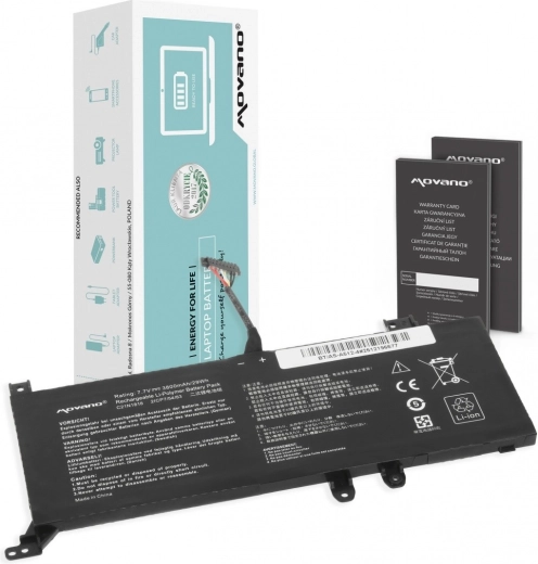 Batterie pour ordinateur portable Asus X512/X509 3800 mAh (29 Wh) Movano