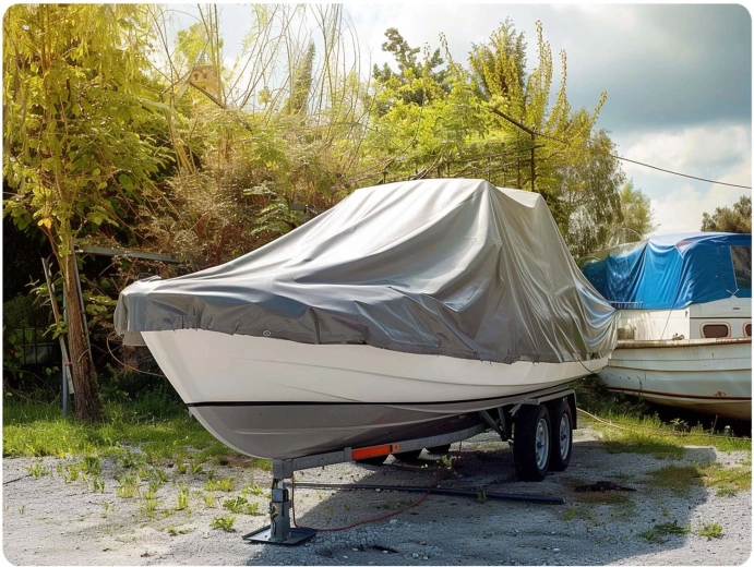 Fixation solide grâce aux œillets en acier