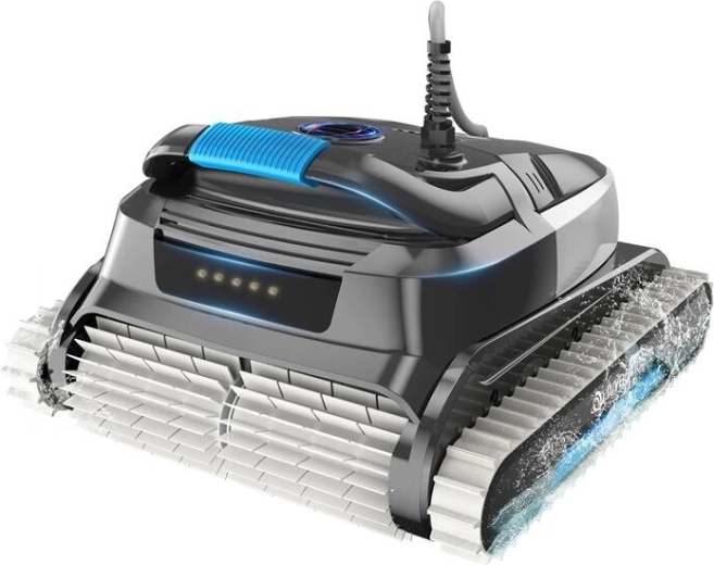 Filtration à deux couches et puissance de 200 W pour un nettoyage en profondeur