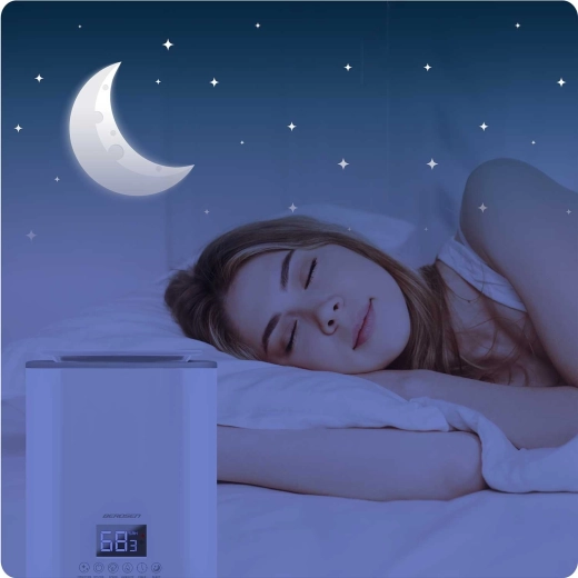 Mode nuit silencieux et commande confortable
