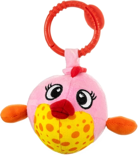 Poisson suspendu en peluche Baby Fish – Rose