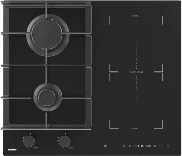 Plaque de cuisson gaz–induction MPM