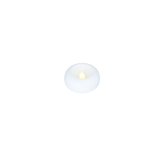 Effet flamme et lumière blanc chaud