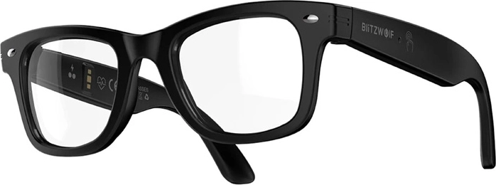 Lunettes intelligentes BlitzWolf avec filtre de lumière bleue et IA