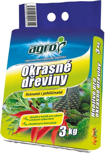 Engrais pour arbustes d’ornement 3 kg AGRO