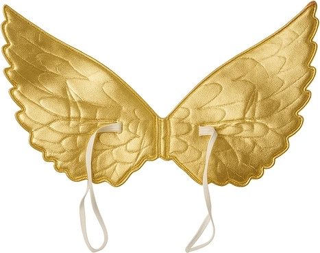 Ailes dorées avec bretelles élastiques