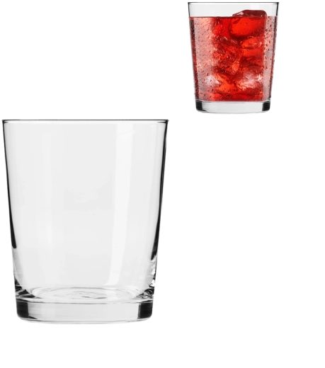 Un verre parfaitement clair met en valeur la couleur de la boisson