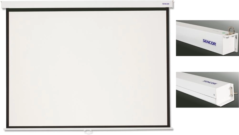 Écran de projection manuel Sencor 274 × 274 cm