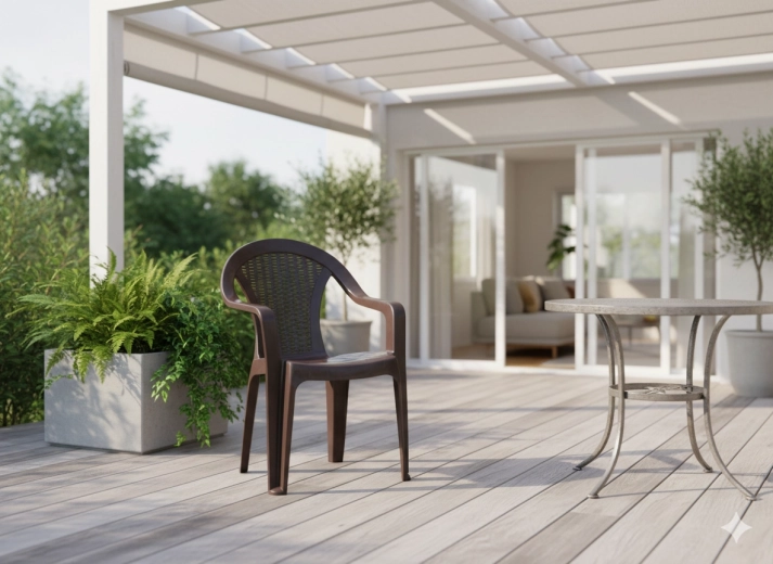 Confort avec accoudoirs et dossier aéré