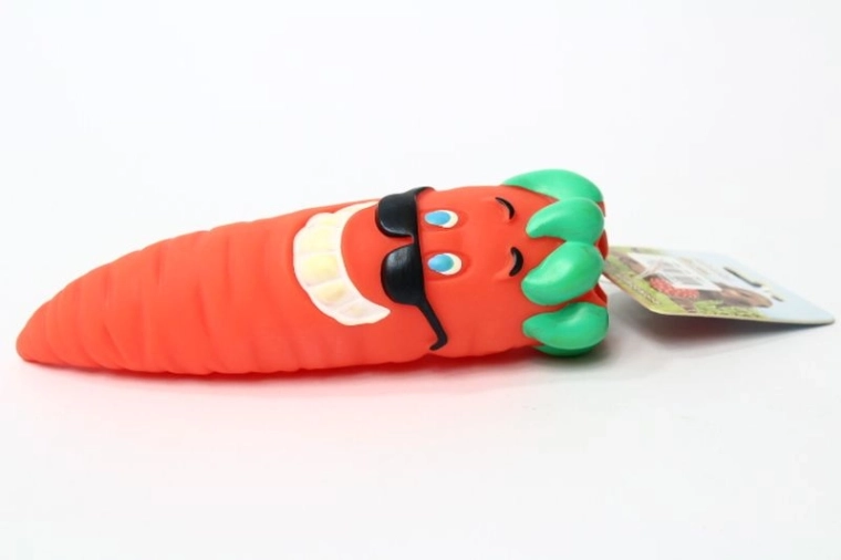 Carotte couinante pour chiens 19 cm