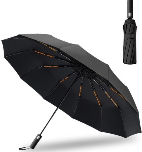Parapluie pliant automatique Renew Force avec protection UV, 105 cm