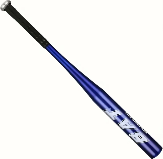 Batte de baseball en aluminium 25" (64 cm) – d’entraînement, légère, bleue