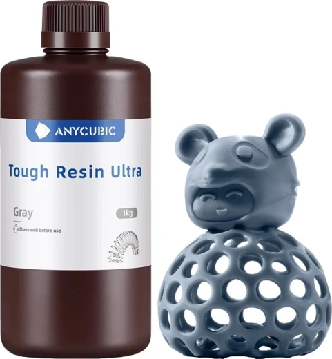 Anycubic Tough Resin Ultra grise - 1 kg