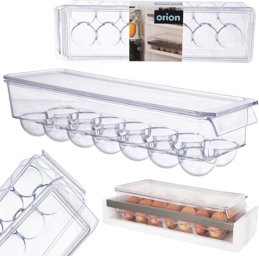 Organisation claire dans le réfrigérateur