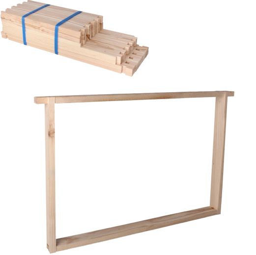 Lot de 10 cadres simples pour ruche de type Wielkopolski