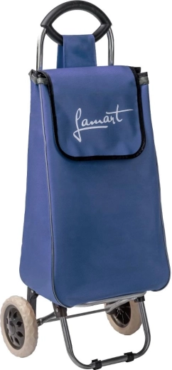 Sac de courses à roulettes Lamart Mana – Bleu