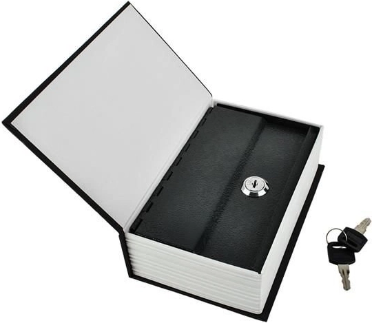 Coffret en acier à l’intérieur