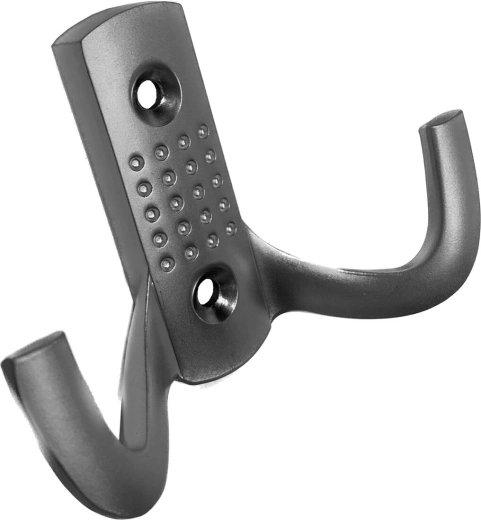 Patère Camel II, chrome mat 31 × 57 mm