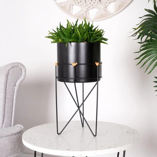 Élégante finition noir mat