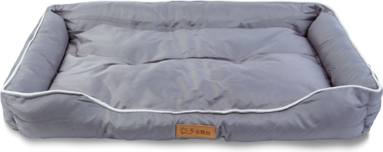 Panier gris pour chiens 87 × 59 × 13 cm
