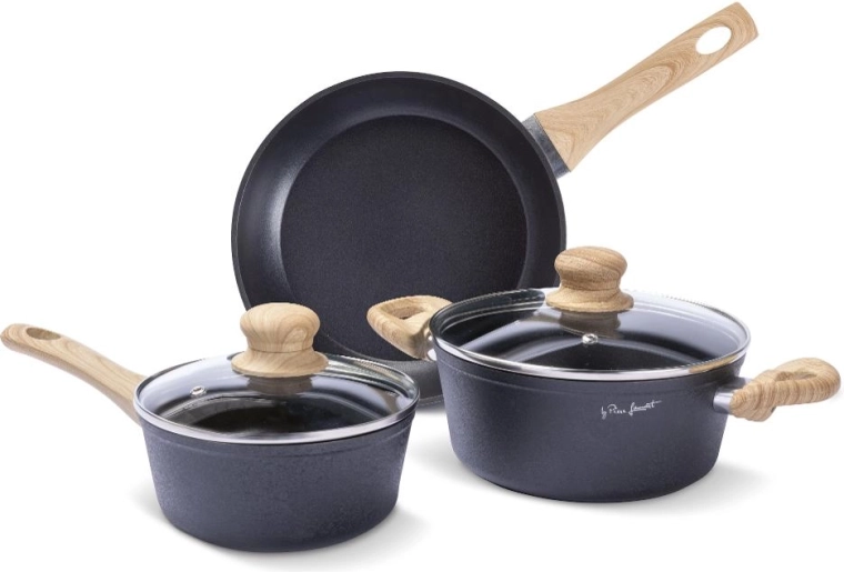 Ensemble d’ustensiles de cuisine Lamart Natur, 5 pièces