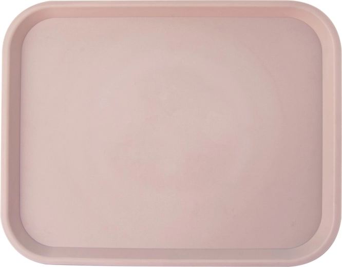 Plateau de service en plastique 45,5 × 35,5 cm latte - 1 pièce