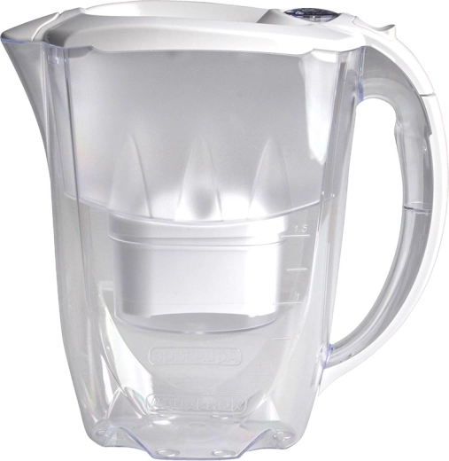 Carafe filtrante Amethyst 2,8 l + 3× cartouche filtrante B100-25, blanche