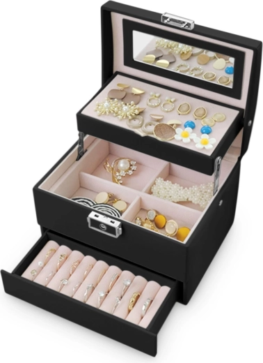 Design élégant avec miroir pratique