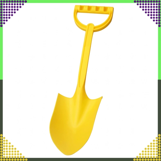 Pelle pour enfants en plastique 51 cm – jaune