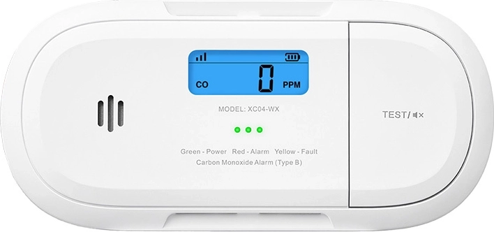 Détecteur de monoxyde de carbone X-Sense avec Wi‑Fi et écran LCD