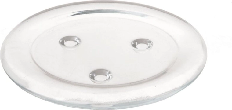Sous-bougie en verre d’un diamètre de 11 cm