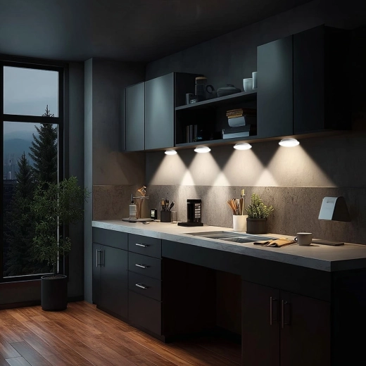 LED économiques et lumineuses pour cuisine et placards