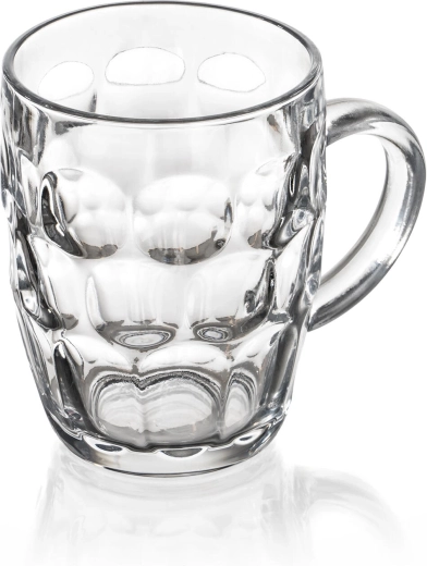 Verre transparent et fond plus épais et stable