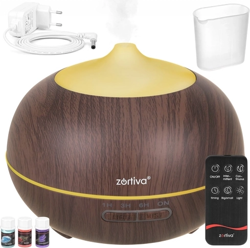 Commande pratique : télécommande, minuteur et modes de brume